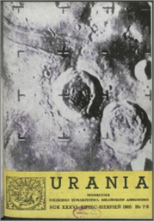 Urania 1965, R. 36 nr 7/8