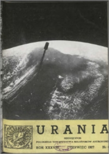 Urania 1967, R. 38 nr 6