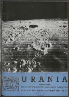 Urania 1967, R. 38 nr 7/8