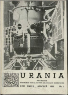 Urania 1968, R. 39 nr 1