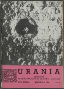 Urania 1968, R. 39 nr 11