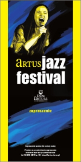 Artus Jazz Festival : zaproszenie [dla jednej osoby]