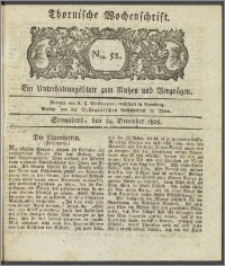 Thornische Wochenschrift 1825, Nro. 52