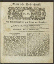 Thornische Wochenschrift 1825, Nro. 53