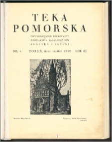 Teka Pomorska 1938, R. 3, nr 4