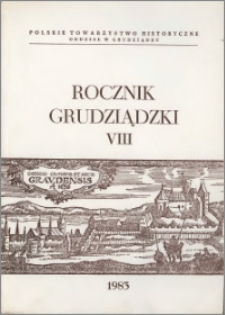 Rocznik Grudziądzki T.8