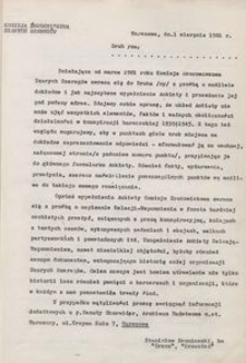 Ankieta czł. "Szarych Szeregów" 1939-45 Leszka Michalskiego ps. "Toczyski"