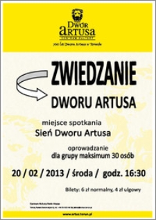 Zwiedzanie Dworu Artusa : 20/02/2013