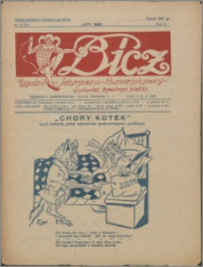 Bicz : tygodnik satyryczno-humorystyczny 1929, R. 2 nr 8 (39)