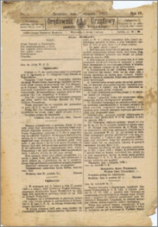 Orędownik Urzędowy Powiatu Brodnickiego R. 1923, Nr 1