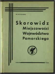 Skorowidz miejscowości województwa pomorskiego