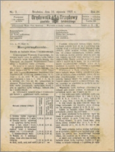 Orędownik Urzędowy powiatu brodnickiego R. 1925, Nr 2