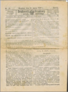 Orędownik Urzędowy powiatu brodnickiego R. 1925, Nr 18