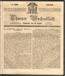 Thorner Wochenblatt 1848, No. 90 + Beilage