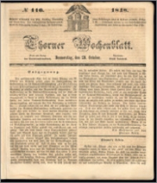 Thorner Wochenblatt 1848, No. 116