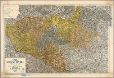 Mapa Gubernji Płockiej z podziałem na gminy : podług najnowszych źródeł