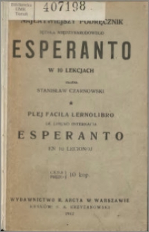 Najłatwiejszy podręcznik języka międzynarodowego esperanto w 10 lekcjach