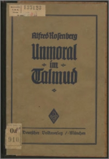 Unmoral im Talmud : mit einer Einleitung und Erläuterung