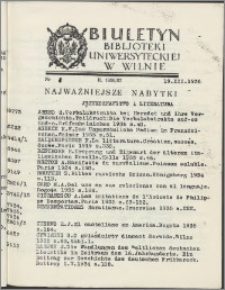 Biuletyn Biblioteki Uniwersyteckiej w Wilnie 1936/1937 nr 3