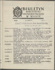 Biuletyn Biblioteki Uniwersyteckiej w Wilnie 1938/1939 nr 13