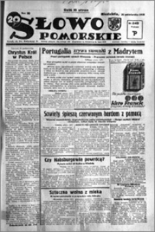 Słowo Pomorskie 1936.10.25 R.16 nr 249