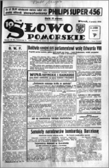 Słowo Pomorskie 1936.12.08 R.16 nr 286