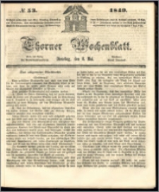 Thorner Wochenblatt 1849, No. 53 + Beilage