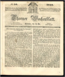 Thorner Wochenblatt 1849, No. 56 + Beilage