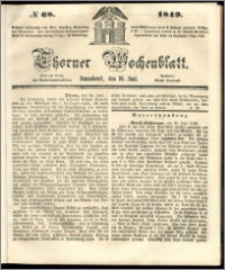 Thorner Wochenblatt 1849, No. 68