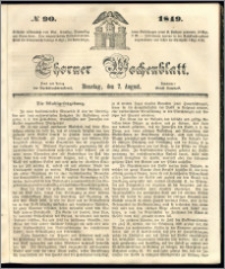 Thorner Wochenblatt 1849, No. 90