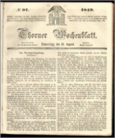Thorner Wochenblatt 1849, No. 97