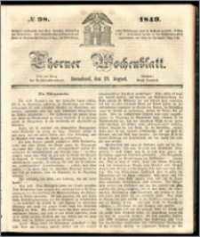 Thorner Wochenblatt 1849, No. 98