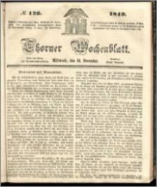 Thorner Wochenblatt 1849, No. 126