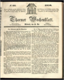 Thorner Wochenblatt 1850, No. 44
