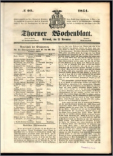 Thorner Wochenblatt 1851, No. 97