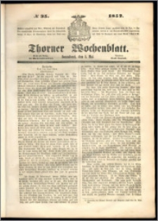 Thorner Wochenblatt 1852, No. 35