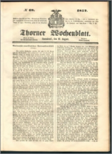 Thorner Wochenblatt 1852, No. 68