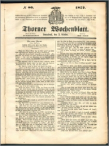 Thorner Wochenblatt 1852, No. 80