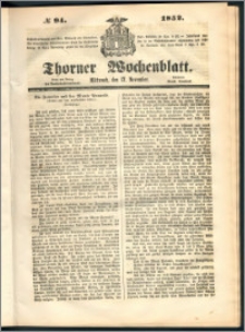 Thorner Wochenblatt 1852, No. 94