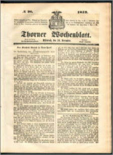 Thorner Wochenblatt 1852, No. 96