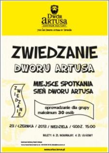 Zwiedzanie Dworu Artusa : 23 czerwca 2013