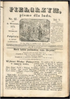 Pielgrzym, pismo religijne dla ludu 1873 nr 37