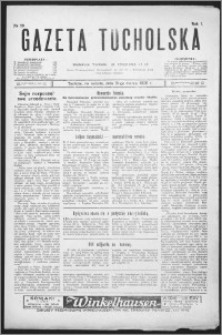 Gazeta Tucholska 1928, R. 1, nr 39