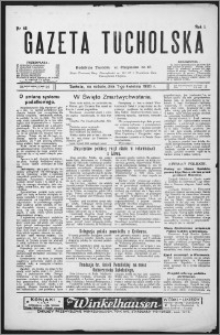 Gazeta Tucholska 1928, R. 1, nr 42
