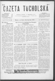 Gazeta Tucholska 1928, R. 1, nr 73 + Z Orędownika Urzędowego nr 51