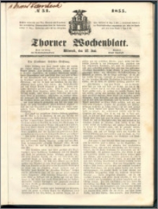 Thorner Wochenblatt 1855, No. 51