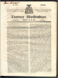 Thorner Wochenblatt 1855, No. 57
