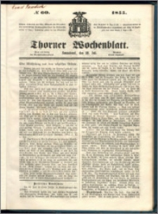Thorner Wochenblatt 1855, No. 60