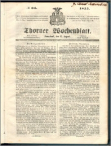 Thorner Wochenblatt 1855, No. 64