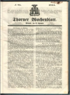 Thorner Wochenblatt 1855, No. 75